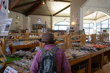 道の駅の農産物直売所