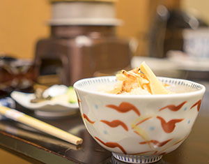 桜海老と筍のご飯