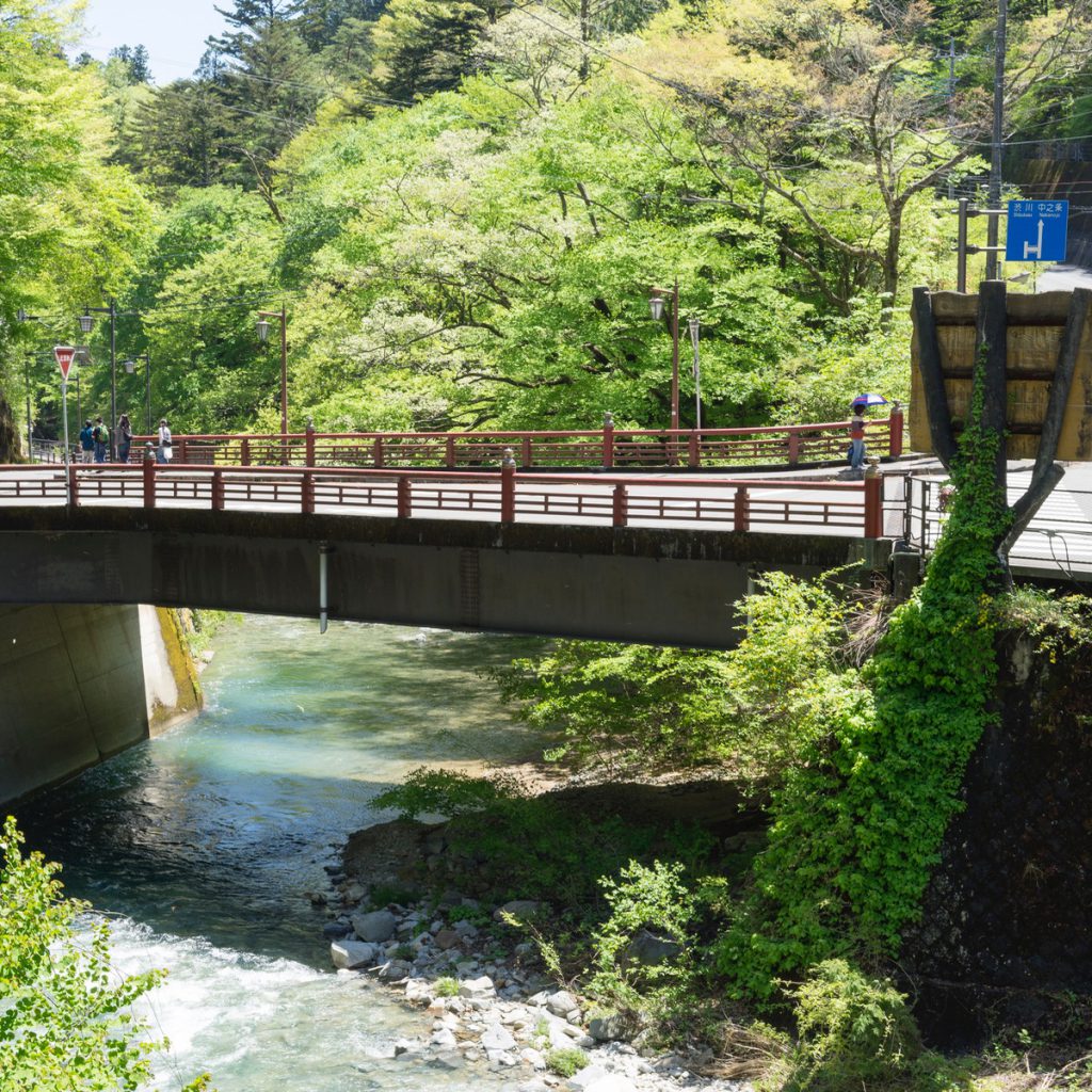 四万温泉月見橋