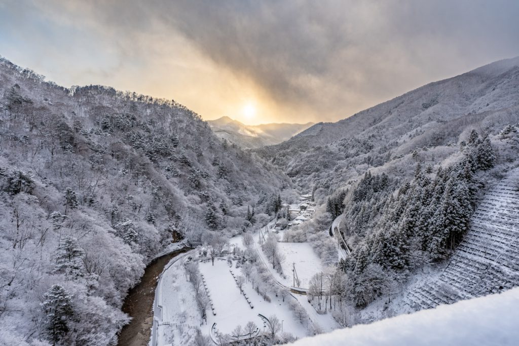 日向見の雪