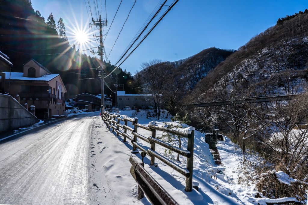 雪の朝