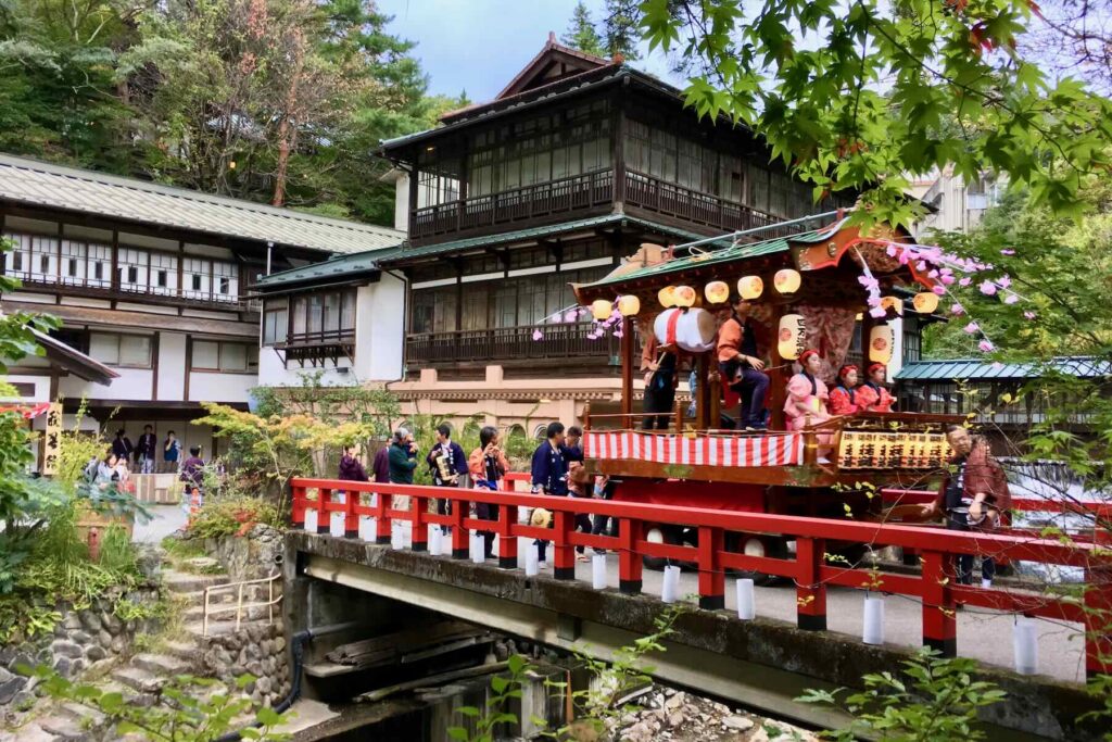 四万温泉湯前神社大祭