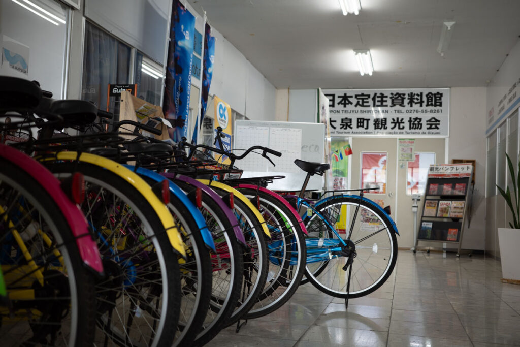大泉町観光協会のレンタル自転車