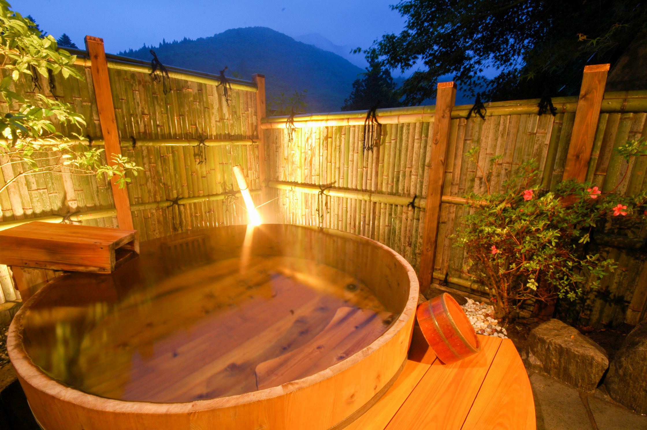 Private open-air Onsen