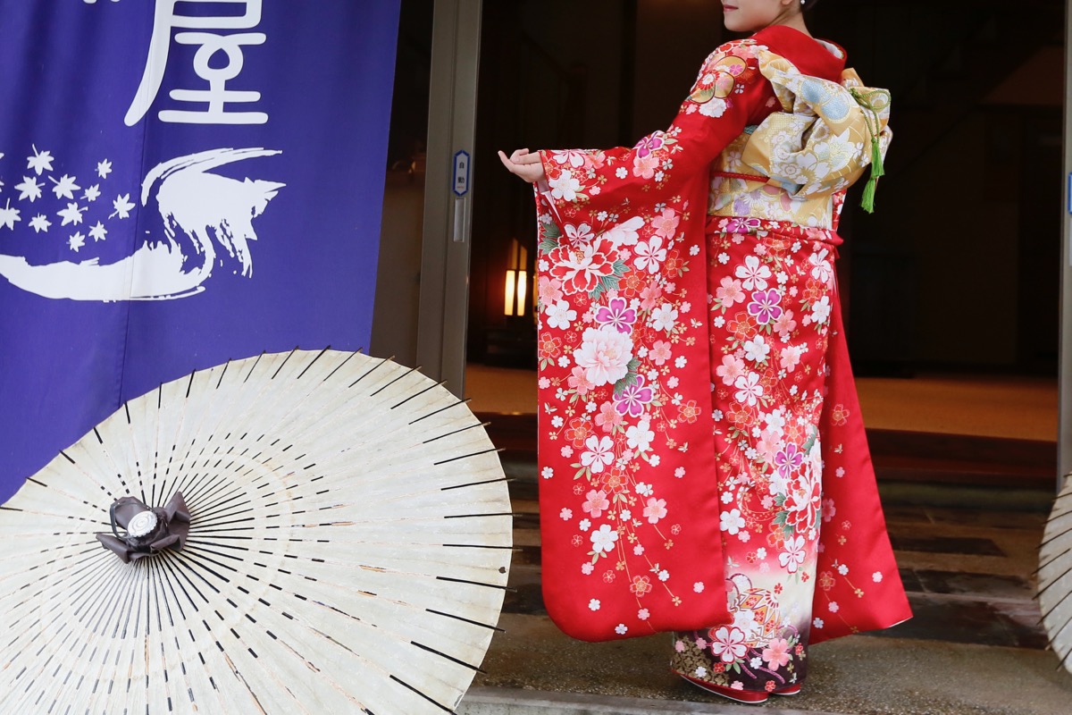 Yukata is the traditional way of relaxing at a Japanese ryokan