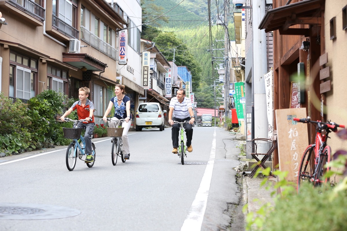 Bike in Shima Onsen