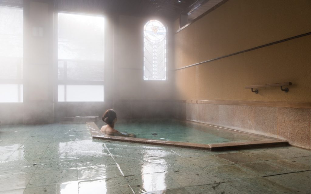 Indoor public onsen