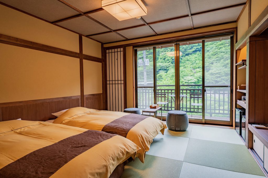 Japanese style twin room