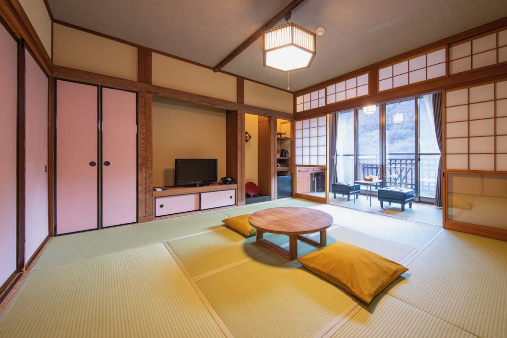 Japanese style guest room