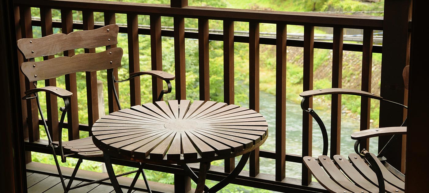 デッキテラス付き和のついん新登場