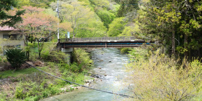 新緑の四万温泉